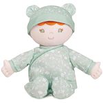 GUND Baby Sustainable Baby Doll, Plush Doll Made from Recycled Materials, for Babies and Newborns, Green, 12”