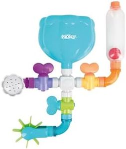 Nuby Wacky Water Works Pipes Bath Toy for 3 Year Olds