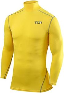 TCA Men and Boys' Long Sleeve Compression Shirt, Athletic Workout Sports Undershirt Base Layer Top