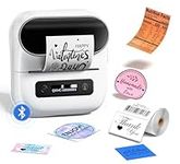 ItriAce M220 Label Maker, 3 Inch Thermal Barcode Printer, Sticker Maker Machine for Name, Address, Labeling, Mailing, Home, Office, Small Business, Compatible with Phones & PC, with 1 Roll Labels