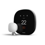 ecobee Smart Thermostat with Voice Control - Programmable Wifi Thermostat - Works with Siri, Alexa, Google Assistant - Smart Thermostat for Home