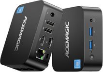 ACEMAGIC V1 Mini PC Twin Lake N150 (Upgraded N100, Up to 3.6 GHz) 16GB DDR4 RAM 512 M.2 2280 SSD Win11 Pro, Mini Computer 4K Dual Display/HDMI/WiFi/BT/LAN -Home/Office
