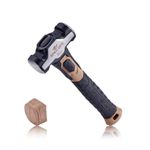 Spec Ops Tools Drilling Hammer, 2 lb Sledgehammer with Removable Soft Mallet Cap & Bi-Material Shock Absorbing & Vibration Dampening Handle, 3% Donated to Veterans, Black/Tan