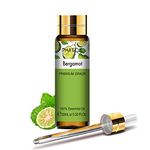 PHATOIL Bergamot Essential Oil 10ML - Undiluted and Cruelty-Free, Pure Bergamot Oil - Essential Oils for Diffusers for Home