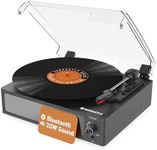 Vinyl Record Player With Speakers |