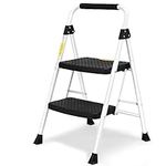 HBTower 2 Step Ladder, Folding Step