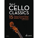 Best of Cello Classics: 15 Famous Concert Pieces for Violoncello and Piano, Schott ED21998