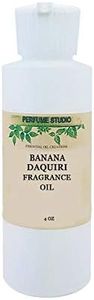 Perfume Studio Fragrance Oil 100% Straight Pure Perfume Strength for Soap, Bath Bombs & Candle Making, Incense and Perfume Body Oils; 4oz (Banana DAQUIRI)