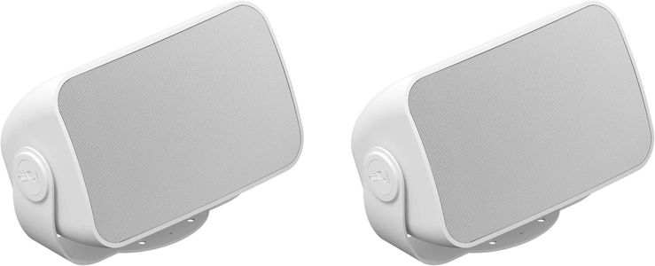 Sonos Outdoor Speakers – Weatherproof, White Stereo Pair