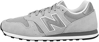 New Balance Men's 373 Core Sneakers, Grey, 3.5 UK