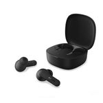 Philips TAT2200BK True Wireless Earbuds with Active Noise Cancelling, 36h Play Time, SecureFit Tips, 4‑Mic Clear Calls, Bluetooth 6.0, IPX4, Compact Case, Black