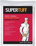 Trimaco SuperTuff Polypropylene Coverall, Medium, White, 1 Count (Pack of 1)