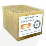 Handmade Natural Tea Tree Soap Loaf - Range No.5 - Acne/Blackhead/keratosis Pilaris/Athlete's Foot/Hidradenitis Suppurativa Relief - 400g Money Saver Loaf