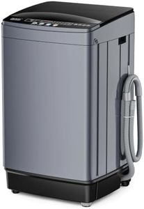 DEWEL 17.8LBS Compact Portable Washing Machine, Fully Automatic Spin Combo