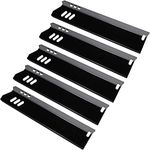 Utheer 15 Inch Grill Heat Plate for Dyna-glo DGF510SSP, DGF510SSP-D, Backyard GBC1460W, GBC1461W, BY12-084-029-98, Uniflame GBC1059WB, Porcelain Steel Flame Tamer 5PK