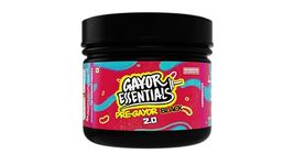 Gayor Essentials Pre Gayor Black 2.0 Advanced Pre Workout with 10g Citrulline Malate Enhances Focus Exercise Capacity No Unnecessary Ingredients 676g/52scoops (Cranberry, 676g)