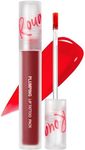 MAXCLINIC Rouge Star Plumping Lip Tattoo (0.17 oz) - 72-HR Long Lasting Waterproof Peel Off Lip Stain - Extreme Lip Plumper Transfer-Proof, Non -Sticky Hydrating Matte Lip Tint Tattoo (Classic Red)