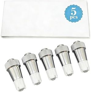 5-Pack Type II Ceramic Soldering Tip Replacement Set, Screw-In Heating Tips, Compatible with Pro Plus Soldering Pen Models (pro plus)