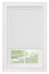 PowerSellerUSA Cordless Window Blinds, Privacy & Light Filtering 1" Slats Vinyl Mini Blind, Anti-UV Window Treatment, Fits Windows 18" - 72", White, 22" (Width) x 64" (Length)