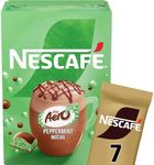 Nescafe Peppermint Aero Mocha 7 x 19g Sachets, 100% Responsibly Sourced Coffee