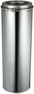 AllFuel HST 8" x 36" 304 Stainless Steel All Fuel Class-A Double Wall Insulated Chimney Pipe