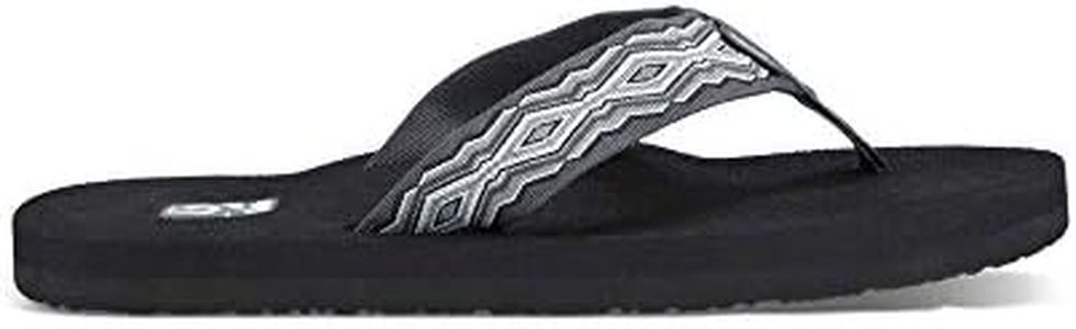 Teva Men's Mush II Flip Flop, Quincy Dark Grey, 11 M US