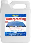 STAR BRITE Waterproofing, Waterproofer + Stain Repellent + UV Protection for Boat Covers, Car Covers, Bimini Tops, Tents, Jackets, Backpacks, Boots, Awnings, Patio Covers & More - 64 OZ (081964)