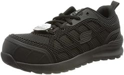 Skechers Women's Bulklin Ayak Industrial Shoe, Black, 7 UK