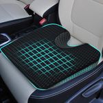 Car Wedge Seat Cushion for Driver, Car Seat Cushions for Driving Improve Vision/Posture - Memory Foam Car Seat Cushion for Tailbone Pain Lower Back Pain Relief