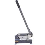 Kaka Industrial Sheet Metal Plate Shear, Solid Construction Mounting Type Metal Shear, High Precision Manual Hand Plate Shear (12 inch)