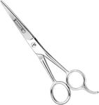 DANIAL High Carbon 6.5 Inch Hair Cutting Scissor - Professional Stainless Steel Precision Tool for Men's Haircut, Mustache, Beard Grooming, and Salon Hair Trimming - Adjustable Screw for Seamless Control