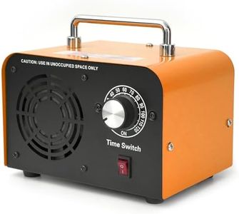 AIIKEE Commercial Ozone Machine 30,000mg/h, Industrial High Capacity of Multipurpose Ozone Purifier with Carry Handle for Home, Bar, Farm and Restaurant Orange