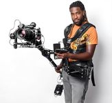 DF DIGITALFOTO Thanos Pro II Support Vest Steadicam System for Crane 3S RS 2/RSC 2 RS 3 PRO Gimbal with Rotating Monopod Compatiable with All Gimbals with 1/4 or 3/8 Inch Screw Hole