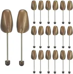 YY YEARCHY Shoe Tree for Men Spring Shoe Stretcher 10 Pairs Holder Shape Support for Men's Boots Adjustable Lightweight Plastic