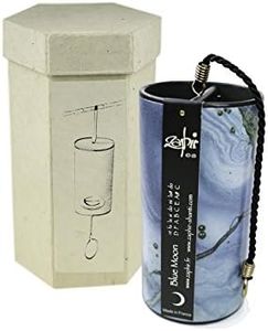 Zaphir Blue Moon 8075-L Wind Chimes Set with Box for Transport and Storage