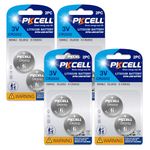 PKCELL CR2032 Lithium Battery 8-Pack CR2032 Battery 2032 Lithium Battery 2032 Batteries, 5-Year Shelf, Long Lasting Power, Mercury-Free