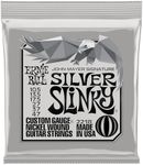 Ernie Ball John Mayer Silver Slinky Nickel Wound Electric Guitar Strings - 10.5-47 Gauge