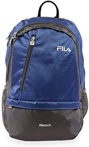 FILA Duel School Laptop Computer Tablet Book Bag, Blue, One Size, Duel Tablet and Laptop Backpack