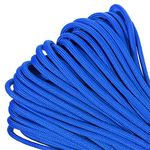 Paracord Planet Genuine Type III 550lb Paracord – Nylon Cord in Solid, Multi, and Reflective Colors – Royal Blue (10 ft)