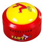 Fart Button (Lights Up, Plays 20 Hilarious Fart Sound Bits!)