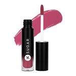 SUGAR Cosmetics Mousse Muse Lip Cream | Lasts 24+ Hrs | Creamy Mousse Lipstick | Waterproof & Smudgeproof | 5ml - 08 Spring Flower