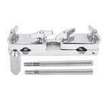 Drum Set Connecting Clamp Holder Bracket Rod, Iron Percussion Drum Connecting Clip & Bracket Rod