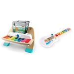 Baby Einstein, Hape, Strum Along Songs Magic Touch Wooden Electronic Guitar Toy & Hape Magic Touch Piano Musical Wooden Toy