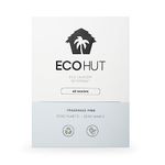 EcoHut Laundry Sheets Detergent Strips - Fragrance Free - Laundry Detergent Sheets UK - Non Bio Detergent