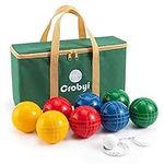 Crobyi Bocce Balls Set, 90mm Regula