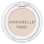 Annabelle Matte Single Eyeshadow, Ivory, Cruelty-Free, Fragrance-Free, Paraben-Free, 1.5 g