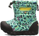 BOGS Kids B Moc Snow Boot, Adventure Print-Turquoise, 9.5 UK Child
