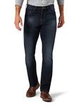 Wrangler Authentics Men's Wrangler Authentics Men's Slim Straight Jeans, Raven, 34W 30L UK