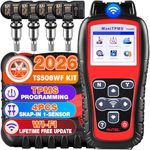 Autel MaxiTPMS TS508WF KIT TPMS Tool, [2026 Enhanced WiFi Ver. of TS508] W/ 4 Metal MX-Sensors($180 Valued, 315+433MHz), WiFi TPMS Relearn/Program/Activation Scan Tool, Upgrade of TS508K TS601 TS408