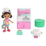 SpinMaster Gabby’s Dollhouse, Lunch and Munch Kitchen Set with 2 Toy Figures, Accessories and Furniture Piece, Kids Toys for Ages 3 and up